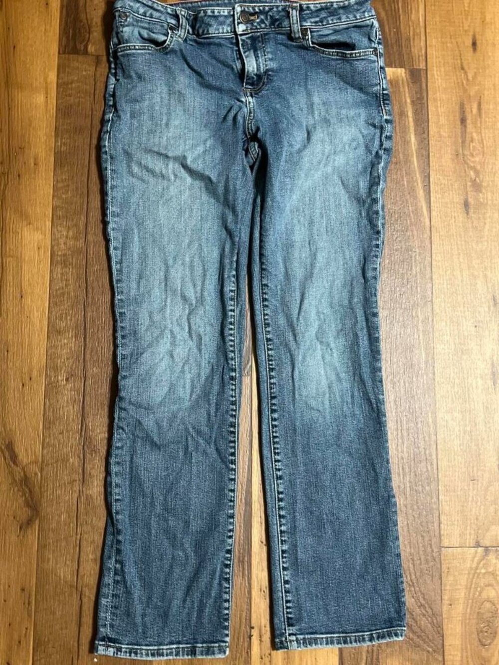 Talbots Jeans Womens Size 30x28 Blue Bootcut Low Rise Y2k Summer